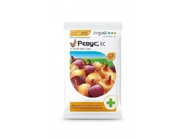 Препарат против пероноспороза (ложной мучнистой росы) лука. (ампула 1,2 мл.) Август